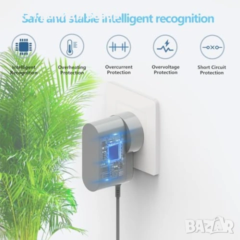 Ново 30.45V 1.1A зарядно за Dyson V10 V11 V12 V15 SV12 SV14 UK контакт, снимка 2 - Друга електроника - 53569653