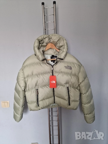 Страхотно дамско яке топло кроп модел THE NORTH FACE Размери S , M, L ,XL 