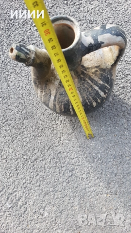 Османски ибрик чайник , снимка 4 - Антикварни и старинни предмети - 52050789