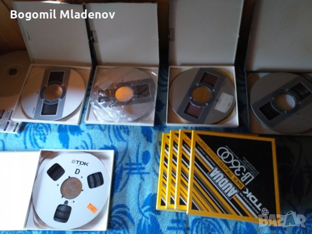 магнетофонни ролки ТДК 26 см, снимка 2 - Декове - 26689076