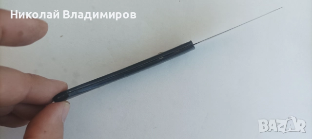 Нож ножче джобно българско рог старо сойка, снимка 4 - Ножове - 51818274