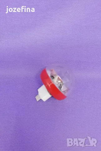 Мини диско лампа за телефон, снимка 1