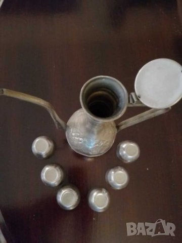 Стар сервиз от месинг. , снимка 5 - Колекции - 27945535