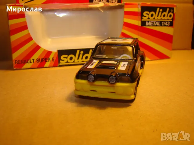 1:43 SOLIDO RENAULT 5 МОДЕЛ КОЛИЧКА ИГРАЧКА, снимка 3 - Колекции - 48981259