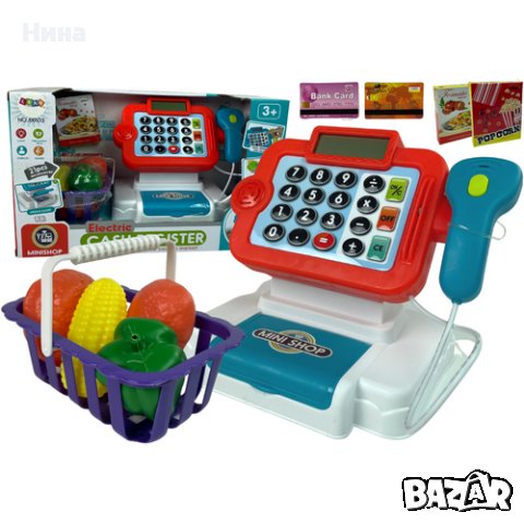 Касов апарат в червено , снимка 5 - Образователни игри - 43522185