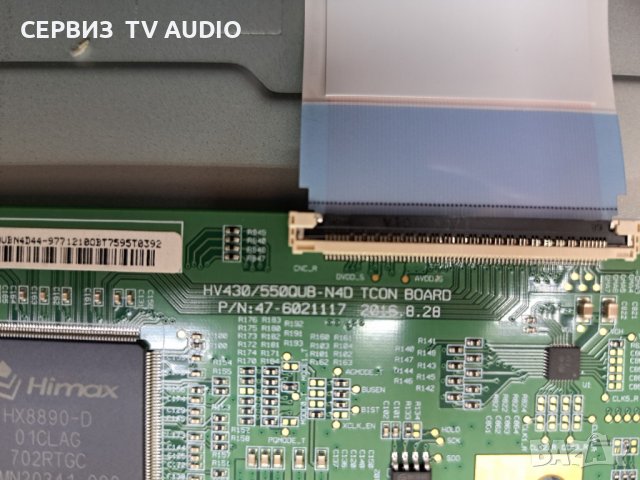 T-cont board HV430/550QUB-N4D(47-6021117) TV LG 43UJ6517, снимка 2 - Части и Платки - 38290730