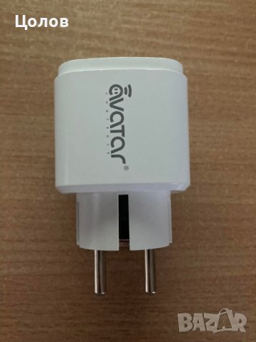 Смарт WiFi Преходник за контакт Avatar , Шуко, снимка 2 - Други - 38971119
