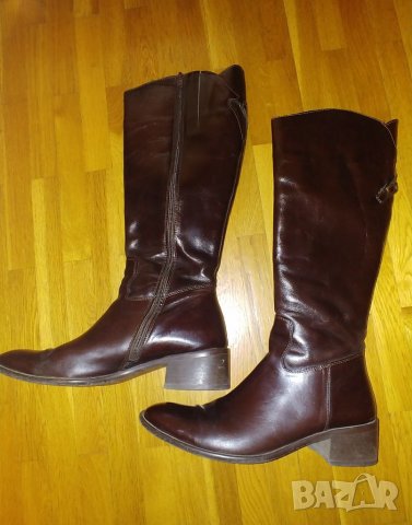Италиански ботуши, номер 38, естествена кожа, снимка 8 - Дамски ботуши - 38654298