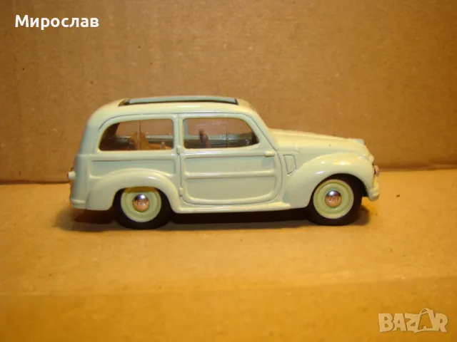 1:43 BRUMM FIAT??? RENAULT?? КОЛИЧКА РЕТРО МОДЕЛ ИГРАЧКА, снимка 3 - Колекции - 48814323