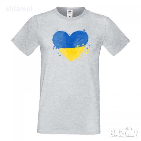 Мъжка тениска Love Ukraine спасете Украйна, спрете войната,, снимка 3 - Тениски - 37213961