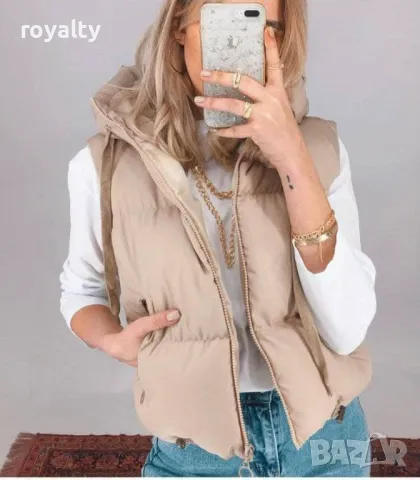 Дамски елек със силиконова вата, снимка 5 - Елеци - 48999104