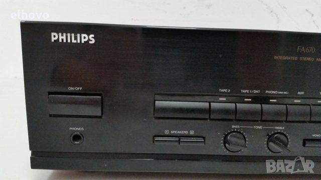 Стерео усилвател Philips FA670, снимка 5 - Ресийвъри, усилватели, смесителни пултове - 28806317