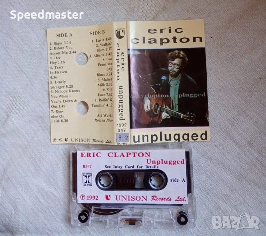 Eric Clapton.Unison, снимка 3 - Аудио касети - 52923121
