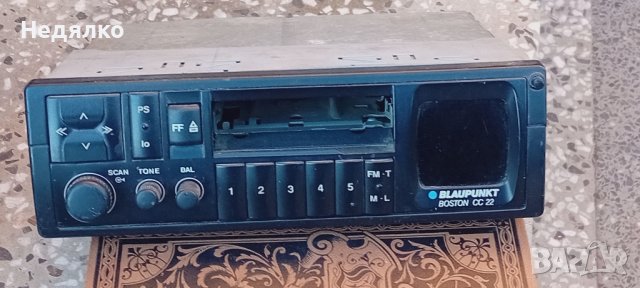 Ретро автокасетофон Blaupunkt Boston CC22, снимка 1 - Части - 43490479