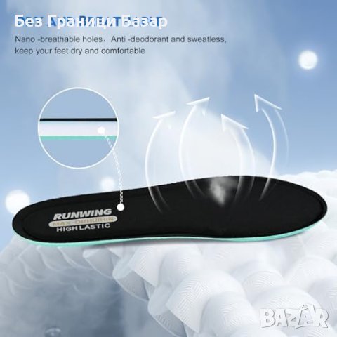 Нови стелки за обувки ортопедична опора Подложка при болка Вложки, снимка 4 - Други - 43773770