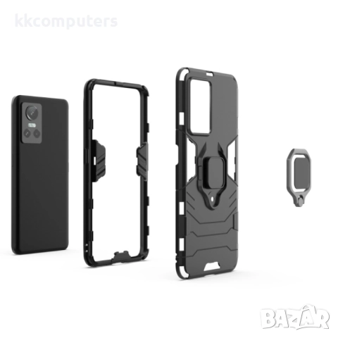 OPPO Realme GT Neo3 Удароустойчив Ring Holder Калъф и Протектор, снимка 4 - Калъфи, кейсове - 52059456