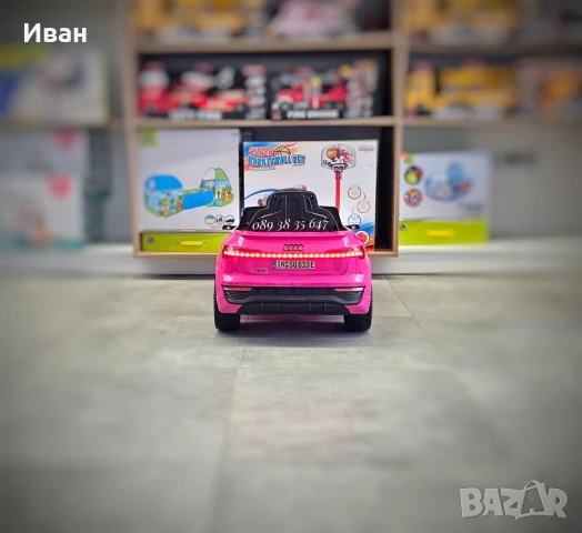 ТОП ЦЕНА!НОВО!Акумулаторен джип Audi SQ8 с 12V батерия,меки гуми,кожена седалка, снимка 7 - Електрически играчки - 51135892