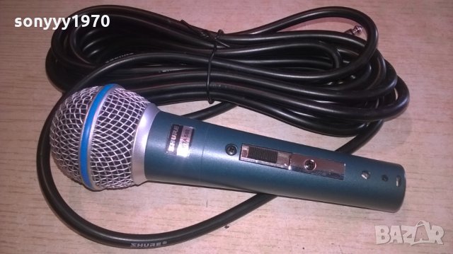 SHURE-MIC 175ЛВ+SHURE-КАБЕЛ-45ЛВ-ВНОС шВЕИЦАРИЯ, снимка 4 - Микрофони - 26861597