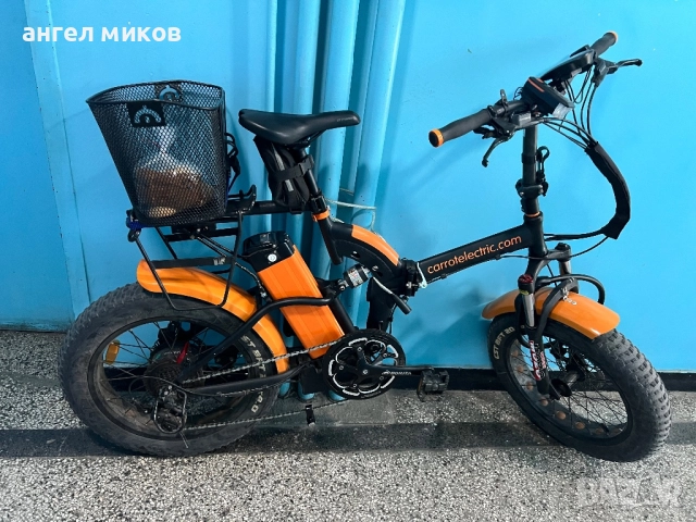 продавам електрически планински велосипед тип"мекица"