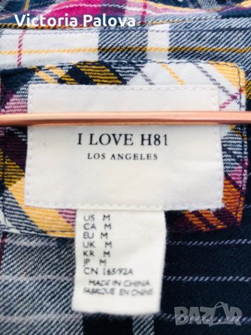 Прекрасна дамска риза I LOVE H81 LOS ANGELES, снимка 4 - Ризи - 28694361