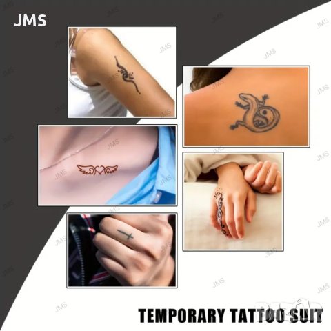 Мастило за временни татуировки за възрастни, тийнейджъри, 7цвята, снимка 7 - Други - 43447524