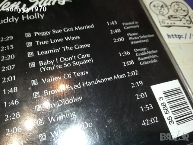 BUDDY HOLLY GOLDEN STARS CD-ВНОС GERMANY 2111231535, снимка 9 - CD дискове - 43089388