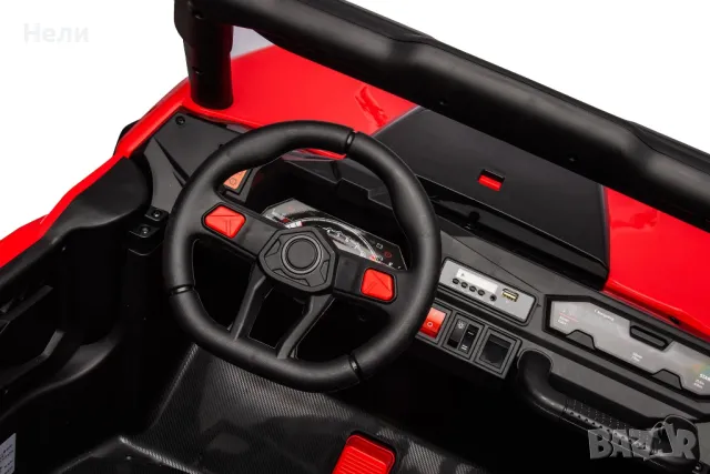 Двуместен акумулаторен джип UTV powered  NEL 4X4 24V, снимка 10 - Детски велосипеди, триколки и коли - 48292313