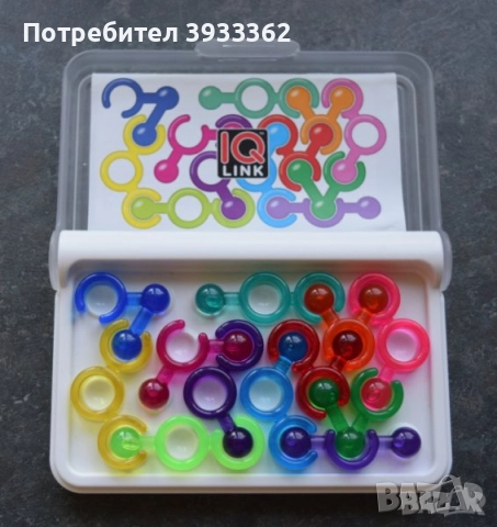 Логическа игра: IQ Link Smart Games, снимка 2 - Пъзели - 51935403