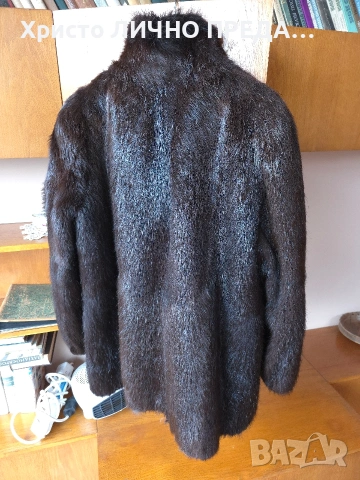Дамско луксозно палто естествен косъм, снимка 7 - Палта, манта - 53398870