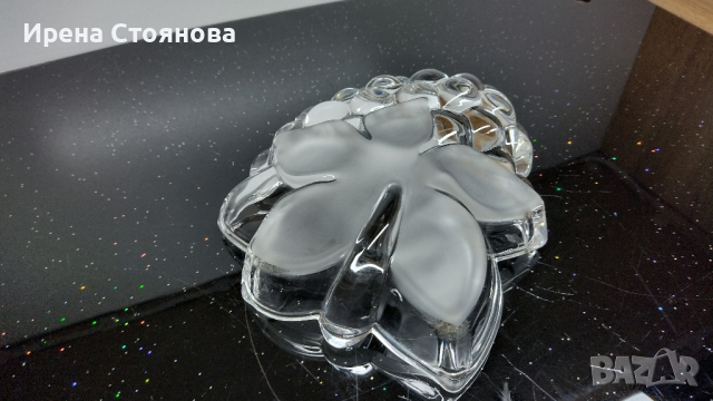 Кристална ваза и фруктиера , снимка 8 - Вази - 44906595