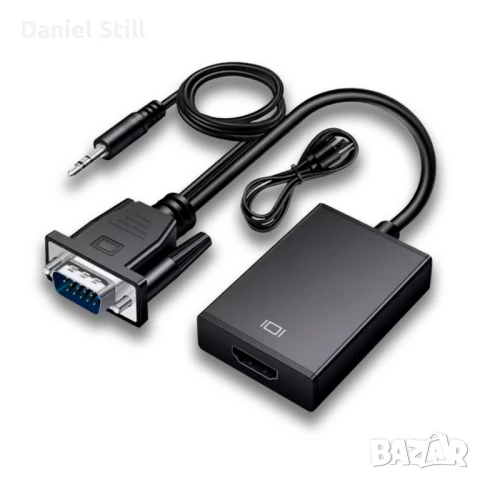 Високоскоростни кабели Адаптери Конектори HDMI към HDMI и VGA , снимка 17 - Кабели и адаптери - 42701484