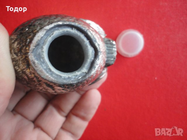 Невероятна бронзова солница пиперница врабче 1, снимка 7 - Аксесоари за кухня - 43523649