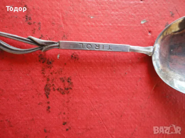 Страхотна сребърна лъжичка 1, снимка 3 - Пръстени - 48426081