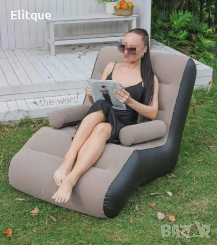 Удобен надуваем S-образен шезлонг с подлакътници, снимка 11 - Надуваеми играчки - 53459632
