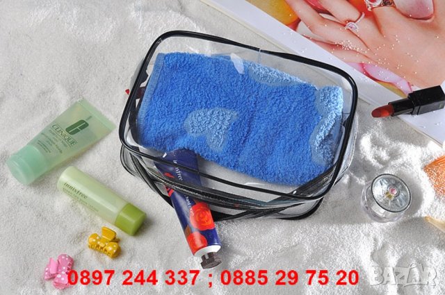 Прозрачни чантички за козметика при пътуване - код 2529, снимка 17 - Други - 28267265