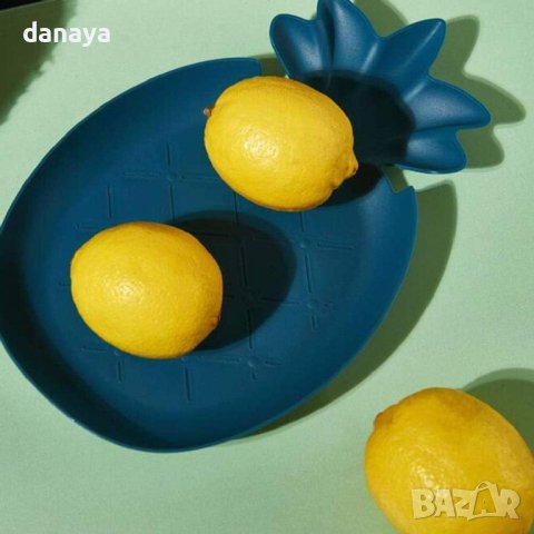 4417 Плато за сервиране поднос с форма на Ананас, снимка 4 - Аксесоари за кухня - 43938954