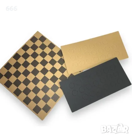 Картонен шах + Дама от марката Wins-Holland EDEKA., снимка 2 - Игри и пъзели - 49134275