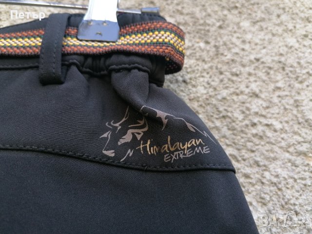 Продавам нов красив дамски черен зимен софт шел панталон влагоустойчив и ветроустойчив Black Yak , снимка 8 - Панталони - 42990113