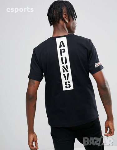 Мъжка тениска AAPE By A Bathing Ape T-Shirt With Universe Back Print, снимка 3 - Тениски - 26522056