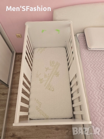 Матрак за бебешка кошара Ted Bamboo Bio 120/60, снимка 2 - Бебешки легла и матраци - 51270943