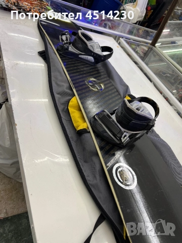 Сноуборд Ranger 155 см с автомати + калъф, снимка 17 - Зимни спортове - 52879684