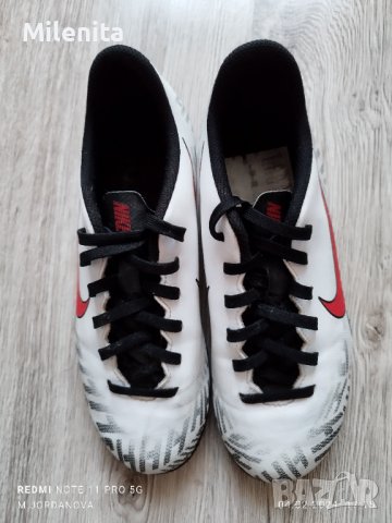 Бутонки Nike JR MERCURIAL VAPOR 12 CLUB FG н.38, снимка 5 - Футбол - 44130247