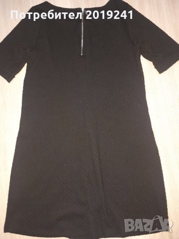 Черна елегантна рокля , снимка 5 - Рокли - 27252797