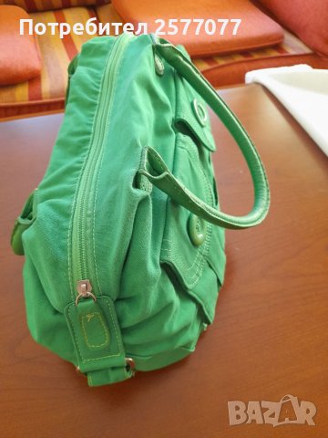 Дамска чанта от плат 30/29/17 см, снимка 3 - Чанти - 38017343