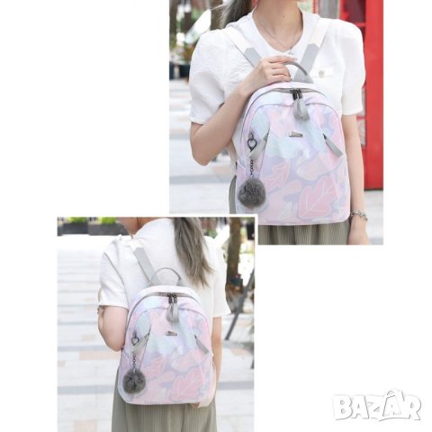 Дамска раница Leaf, снимка 6 - Раници - 43055488