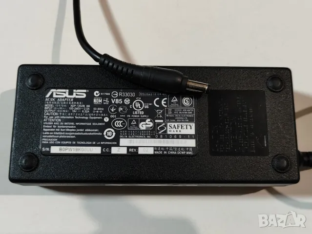 Оригинално зарядно ASUS 19V / 6.32A / 120W, снимка 1 - Части за лаптопи - 49441490