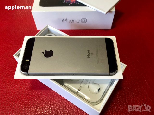 Apple iPhone SE 32Gb Black Фабрично отключен Айфон телефон