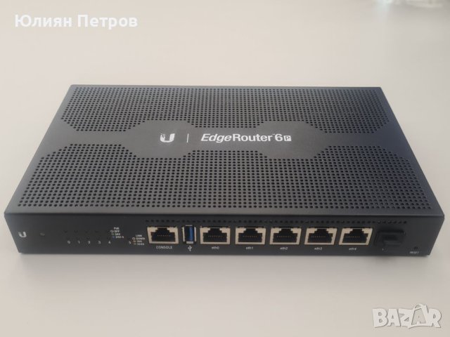 Ubiquiti Networks EdgeRouter 6P кабелен рутер, снимка 2 - Рутери - 44086738
