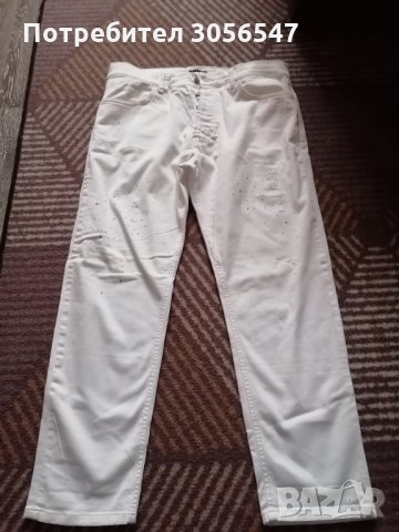 Бели дънки sisley