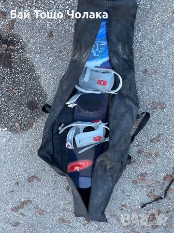Сноуборд Burton Jim Rippey Pro Model + автомати – отлично състояние, снимка 5 - Зимни спортове - 52885854